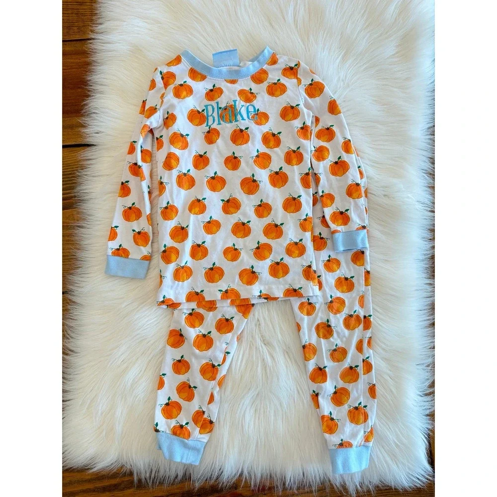 Pumpkin pajamas BLAKE size 4 classic‎ whimsy